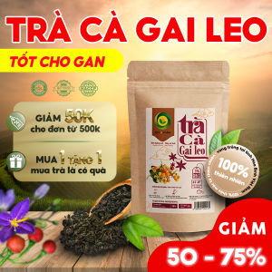 [HỘI DƯỢC LIỆU TƯ VẤN] Trà Cà Gai Leo Sunbeleaf - Hỗ Trợ Người Dùng Bia Rượu Mát Gan Giải Độc - Túi Zip 25 Đến 50 Gói