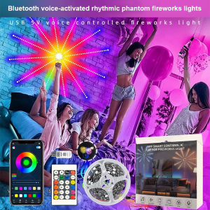 Music Fireworks Bluetooth Light Bar Atmosphere Decoration
