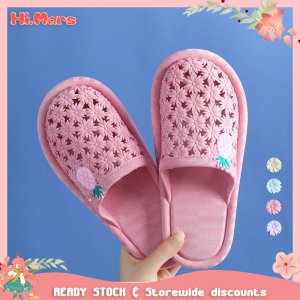 Hi.Mars Women Cute Fruit Pineapple Sandals Flats Comfort Plus Size Korean Style Anti Slip Slipper Indoor