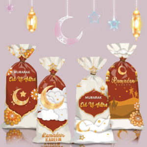 Gratis Semua - 50 Pcs Plastik Idul Fitri / Kemasan Hampers Lebaran Unik