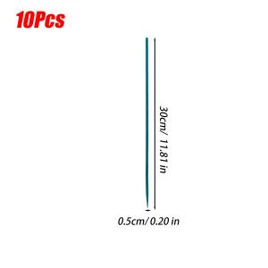 10Pcs Reusable Plant Support Rod Plant Stake Vine Climbing Bracket for Potted Plant DIY Handmade Flower Bouquet Stick Garden Supply