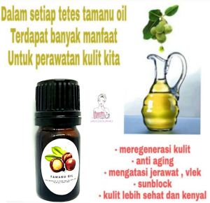 PAKET GLOWING TAMANU OIL DAN KELLY Penghilang BOPENG Bekas Jerawat : Tamanu Oil Serum