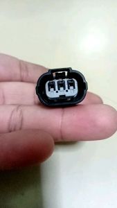 HONDA ปลั๊กรถยนต์ 3 สีดำ สีดำ 3 เส้น สีดำ ของแท้ญี่ปุ่นมือสอง (รหัสP306)