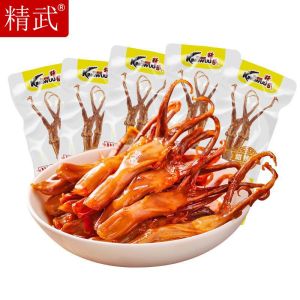 Jingwu Duck tongue sweet and spicy duck tongue marinade instant casual snack snacks