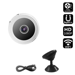 Camera Máy Ảnh Mini Không Dây 1080 Bảo Vệ An Ninh P Giám Sát Nhà Thông Minh Camera WiFi Gắn Bảng Điều Khiển Xe Hơi Máy Ghi Hình Mini