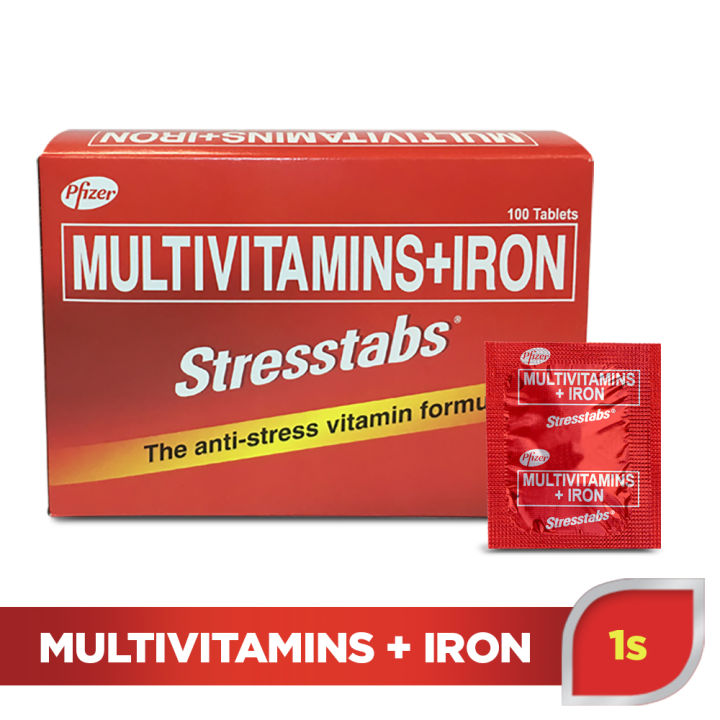 STRESSTABS Multivitamins 600mg 1 Tablet Lazada PH