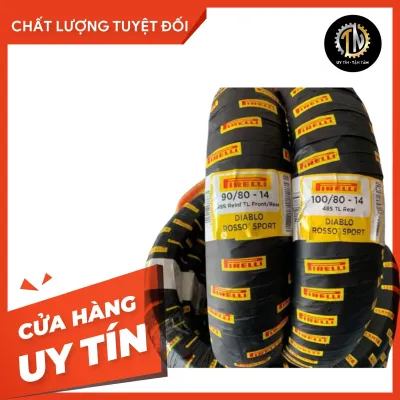 Vỏ Pirelli Rosso Sport 90/80 - 100/80 size 14 cho Vario Click 150cc đời 2018 - nay