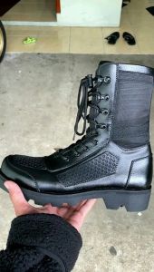 SEPATU PDL KULIT TNI POLRI JARING TAWON MERK SPARTA SOLE RADIAL