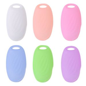 MMLUCK 6Pcs Reusable Silicone Toothbrush Covers Breathable Waterproof Toothbrush Head Cover Portable BPA-Free Toothbrush Protective Caps Travel Use