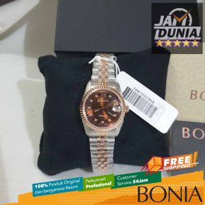 JAM BONIA ORIGINAL - BONIA BNB10552-3643 - DIAMOND - Women LA - Stainless Steel - Silver - JAMDUNIA / JAM DUNIA JD18 # JAM TANGAN WANITA JAM WANITA JAM TANGAN ANTI AIR $ JAM TANGAN BONIA BNB10552 3643 BONIA BNB 10552 3643 BONIA BNB105523643 DEL01