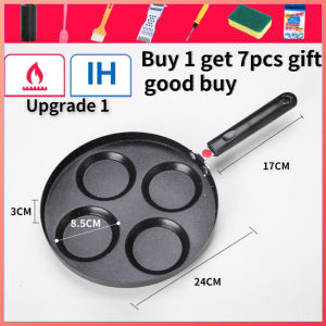 Egg Pan/Egg Frying Pan/Egg/4-Hole Omelette Pan/omelette Non-stick Pan 7 Holes Frying Pan Non Stick