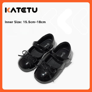 KATETU Elegant Princess Black Dress Shoes X4CK017
