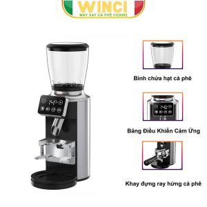 Máy xay hạt cà phê Winci CG5002 35 chế độ xay Bảo hành 12 tháng.