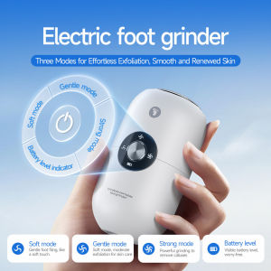 Rechargeable Electric Foot File Callus Remover Waterproof Pedicure Tool Dead Skin & Cracked Heel Remover
