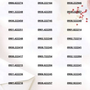 [Có hỗ trợ Esim] Sim Mobifone 09 Tam Hoa 222 Phong Thủy Quy Luật (SIM CHƯA KÍCH HOẠT PHẢI ĐĂNG KÝ CHÍNH CHỦ)