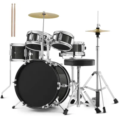 MINSINE Drum set for adult 5-Pcs Drumset suitable for adultsbeginners self-starting jazz drums Professiona