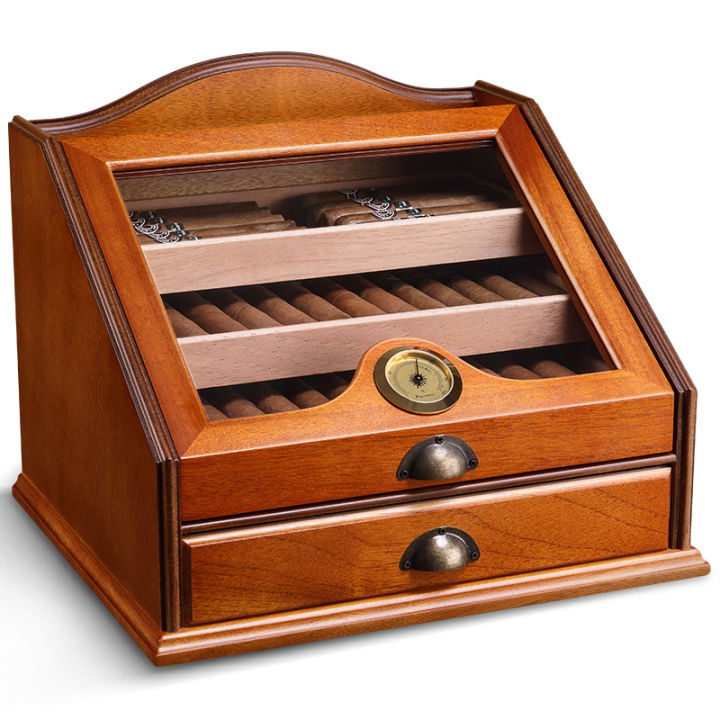100CT Ciga Box Mellow Cedar Wood Ciga Humidor Professional Ciga box ...