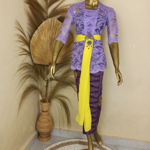 dOoOb Setelan Kebaya Kutubaru Strait CINDY dan Rok Batik lycra Panjang Kebaya Bali Murah Kebaya Modern Kebaya Pesta