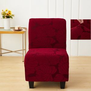 【Fast Shipping + High Quality + Free Foam Strips】Lambswool thickened sofa bed cover single armless sofa cover mini sofa chair seat 160-190CM