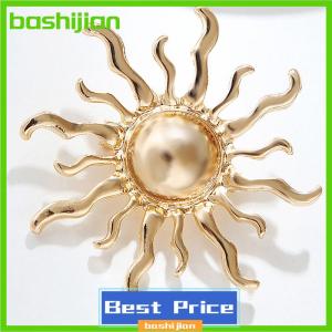 bashijian เข็มกลัดแฟชั่นรูปดอกทานตะวันมีลักษณะเฉพาะตัวสำหรับผู้หญิงเครื่องประดับสำหรับงานปาร์ตี้