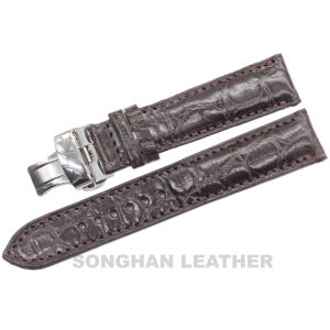 Dây Da Đồng Hồ Cá Sấu Thật Khóa Gập Chống Gãy Không Rỉ. Dây Da Nhiều Size 16 18 19 20 21 2224 Nhiều Màu Songhan Leather Bảo Hành 6 tháng.
