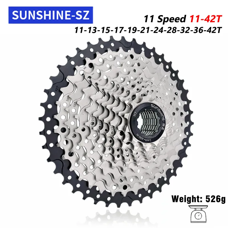 SUNSHINE MTB Cassette 11 Speed 50/52T Mountain Bicycle Freewheel