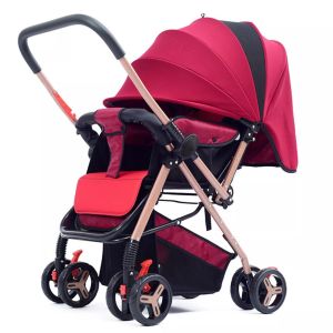 FLYBB Stroller Bayi dapat dilipat Lipat Traveling Kereta Dorong Bayi (Bisa Duduk DanBerbaring)