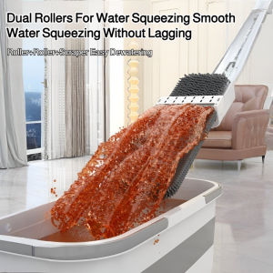 Household wet and dry flat mop a mop net replacement wooden floor handfree chenille mop