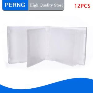 [PERNG] Tehe 8 12PCS CD Case Disc DVD Storage Bag High-capacity Packaging Box CD Holder Home Room Discs Storage Box