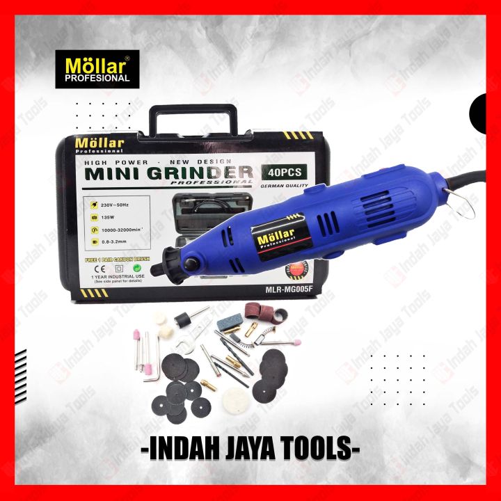 MOLLAR Mini Die Grinder Set 40 Pcs / Tuner Set / Gerinda Bor Mini