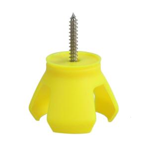 Plastic 3 Claw Golf Ball Retrievers Attachments Easyly Screw Installation for Quickly Cup Ball Collection