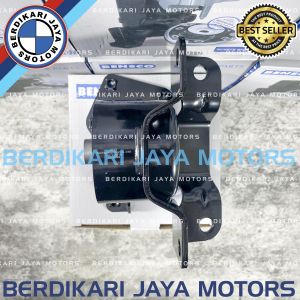 ENGINE MOUNTING DUDUKAN MONTING MESIN FR LH DEPAN KIRI DAIHATSU XENIA F601 F 601 AVANZA 13 1300 1.3 1.300 1300 CC PART NUMBER 12362-BZ020 ORIGINAL MERK BENSCO ASLI