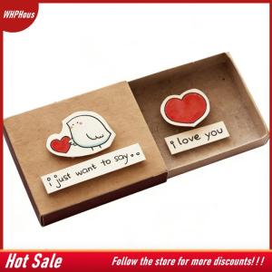 【COD】🔥🔥🔥 Romantic Handmade I Love You Love Box Card Valentines Day Creative Message Surprise for Anniversary Proposal Birthday