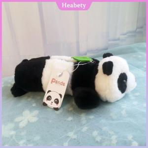 Heabety Cartoon Panda bút chì sang trọng trường hợp dễ thương động vật Túi mỹ phẩm văn phòng phẩm lưu trữ túi bút chì Túi đồ dùng học tập