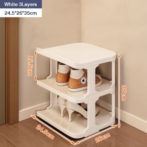 【Local shipment】9 Layers Shoe Rack Organizer Multi-layer Space Saving Storage Shelves shoe organizer shoe storage Shoe Cabinet Simplicity Personal Rack Door Simple Multi-Layer Household Solid Narrow Small Entry
