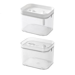 Simple Transparent Aquarium With Integrated USB Oxygen Pump System Great For Home and Office Use Easy to Use Fish Bowl