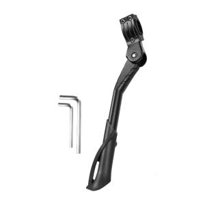 Aluminum Alloy Road Bike Kickstand NonSlip Adjustable Bicycles Kickstand Stand Side Rear Parking Rack Easy to Install