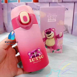 【WP】270ml/360ml 316 Stainless Steel BPA-Free Lotso Bear  Thermos Office Bottle Thermos Leak-Proof