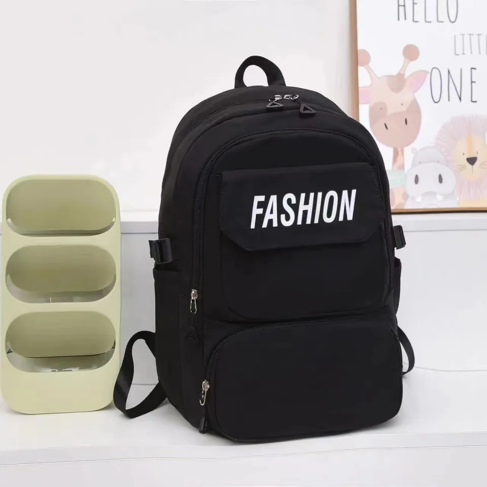 backpack bag travel factory Polyester With Front Zippered Pocket Crafted for both practicality and sophistication Polyester Backpack With Front Zippered