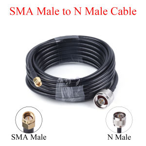 1-30M RG58/50-3 RF Coaxial Cable N/SMA/RP-SMA/UHF Male to N/SMA/RP-SMA Female/Male Extension Wire