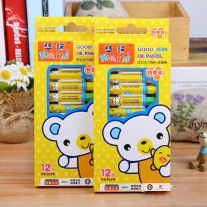 Bộ 12 Bút Sáp Màu Cho Bé Hộp sáp màu Paster 12 cây cao cấp hình gấu cute đáng yêu cho bé