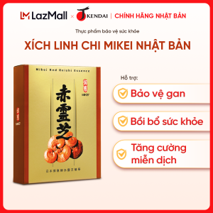 Xích Linh Chi Mikei Nhật Bản Hỗ Trợ Bảo Vệ Gan Bồi Bổ Sức Khoẻ Tăng Cường Miễn Dịch Hộp 60 Viên