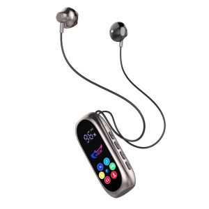 🔥Ready to Ship 🔥ECILY Bluetooth 5.4 Live Streaming Earphones With LED Screen DSP Sound Card Karaoke Headset Low Latency Gaming Earbuds