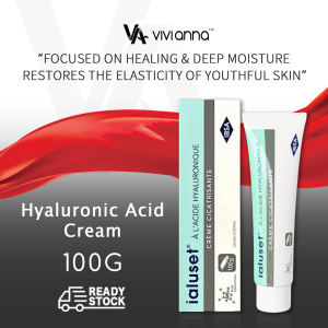 Ialuset Hyaluronic Acid Cream 100g Anti-wrinkle Deeply Hydrates Skin Long-lasting Hydration Daily Soothing Cream Face Care