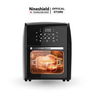 Nồi chiên không dầu 12.5L Nineshield KB1200 thương hiệu Nhật Bản - Bảo hành 12 tháng