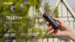 TELESIN Auto Mini Tripod Stand for GoPro Insta360 DJI Osmo Pocket Action Camera