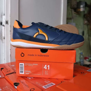 SEPATU FUTSAL ORTUSEIGHT JOGOSALA RONIN NAVY ORTRANGE ORlGlNAL