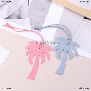 [COD] yixiayun Coconut Tree Leather Bag Pendant Coconut Tree Shape Leather Bag Pendant Jewelry Accessories Pendant