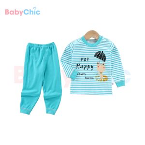 ชุดนอนเด็ก บูดัก ชุดนอนเด็กแขนยาว ชุดนอนแขนยาว ชุดนอน 3 เดือน - 6 ปี【TAOXIAOMU】