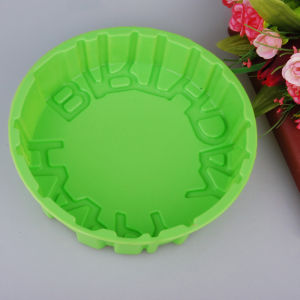 [COD] Silicone Cake Mold Festival Cake Baking Pan Mousse Mould 3D DIY Circular Happy Birthday Handmade Kitchen Baking Tools Accessorie